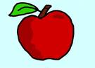 Dibujar una manzana