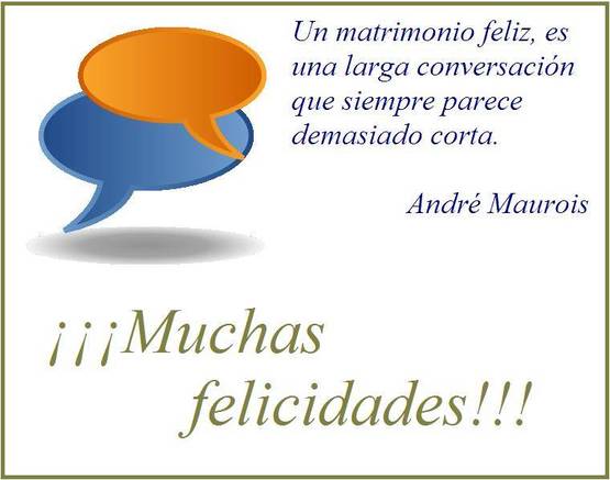 Postal de felicitación de boda