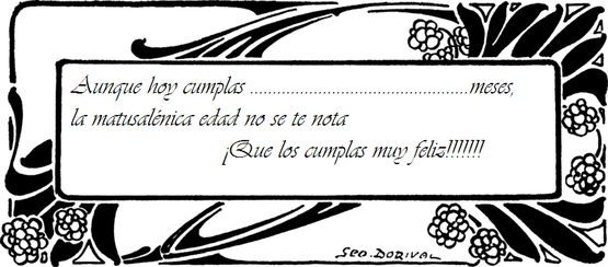 Felicitaciones de cumpleaños