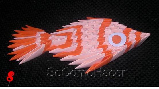 Pez de origami