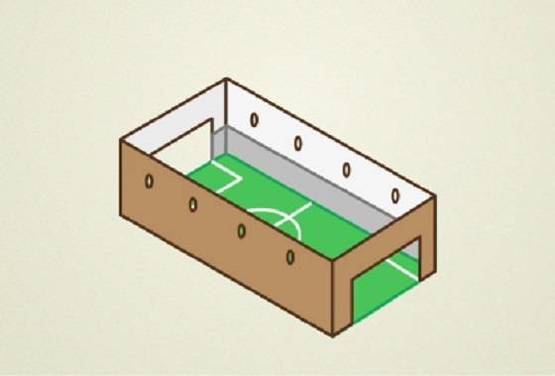 Metegol o juego de pelota