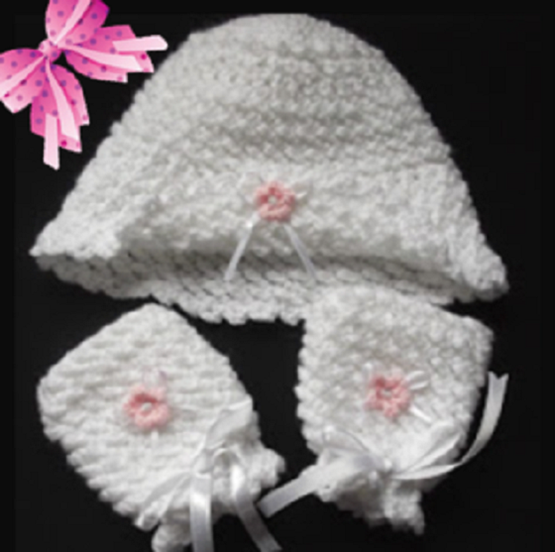 Gorro tejido a ganchillo