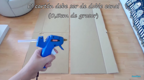 Mueble infantil de cartón