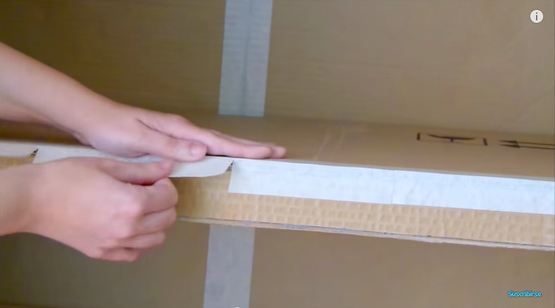 Mueble infantil de cartón