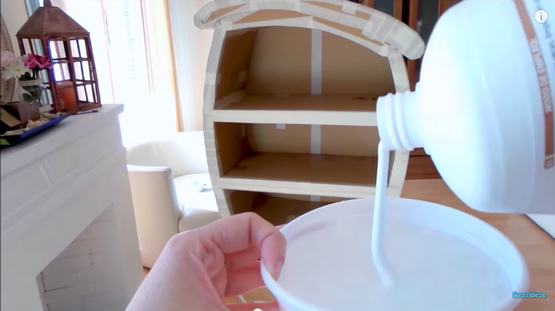 Mueble infantil de cartón