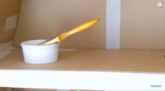 Mueble infantil de cartón