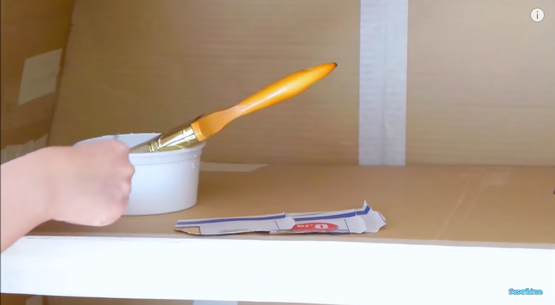 Mueble infantil de cartón