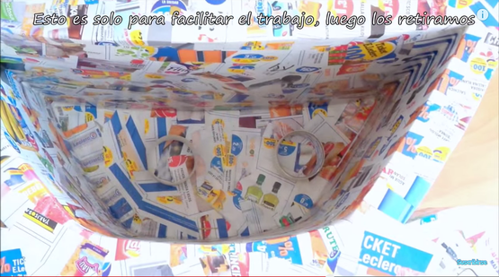 Mueble infantil de cartón