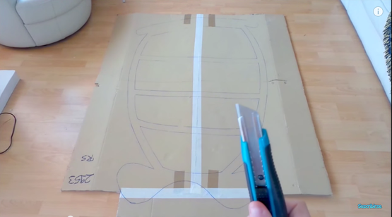 Mueble infantil de cartón