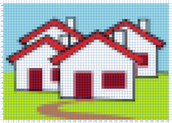 Punto de cruz para bebes