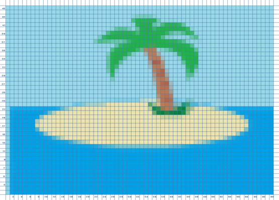 Punto de cruz para bebes