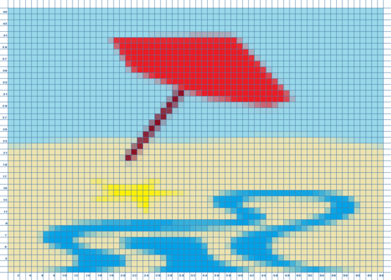 Punto de cruz para bebes