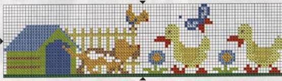 Punto de cruz para niños