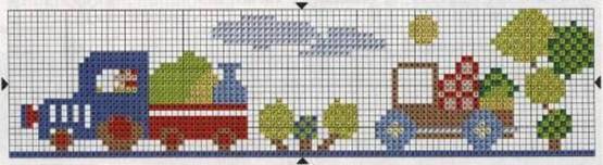 Punto de cruz para niños