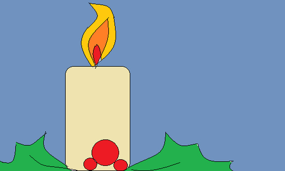 Vela navideña